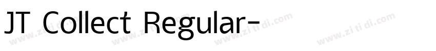 JT Collect Regular字体转换
